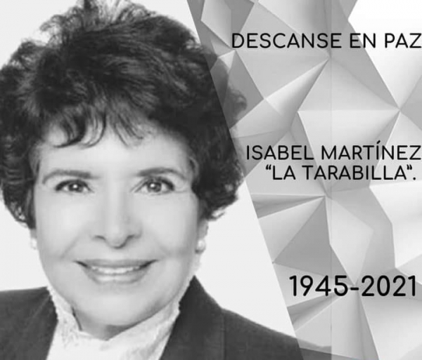 Falleció la actriz Isabel Martínez “La Tarabilla”
