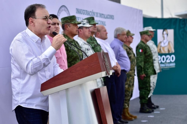 Presidente López Obrador inaugura instalaciones de la Guardia Nacional en Tepatitlán