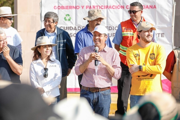 Toño García se suma a la Jornada de Prevención de Incendios Forestales