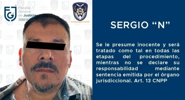 FISCALÍA DE MICHOACÁN CONFIRMA QUE SERGIO N FUE DETENIDO EN EL MUNICIPIO DE LÁZARO CÁRDENAS.