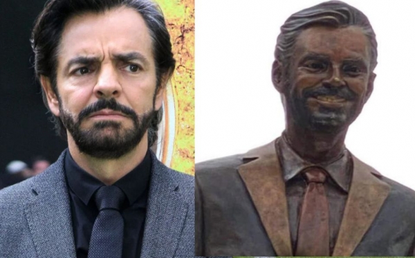 ‘¿Y este wey qué ha hecho?’; Residentes de Acapulco rechazan estatua de Derbez